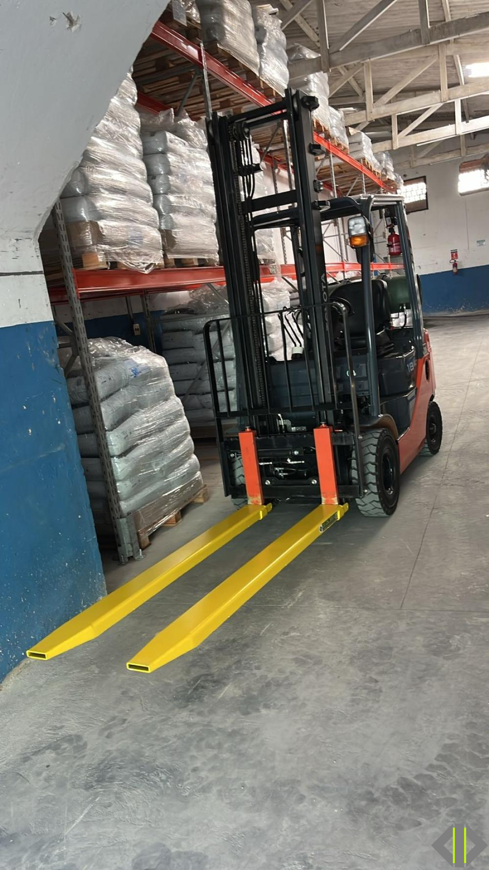 GARFO PROLONGADOR PARA EMPILHADEIRA