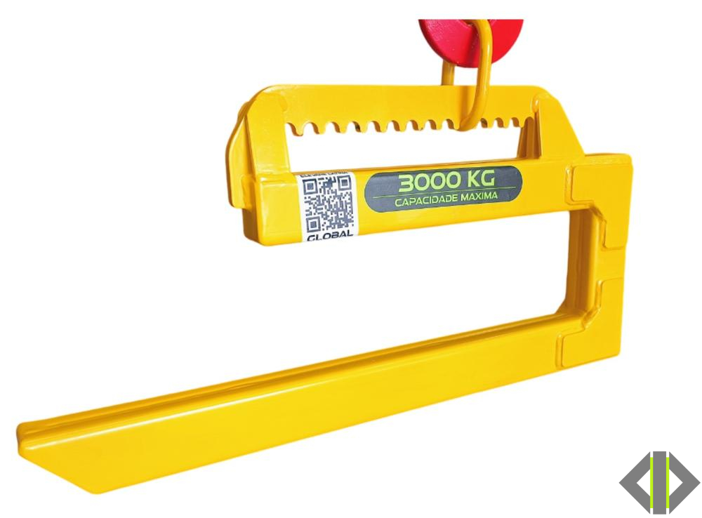 GARFO TIPO C PARA TUBOS E MANILHAS