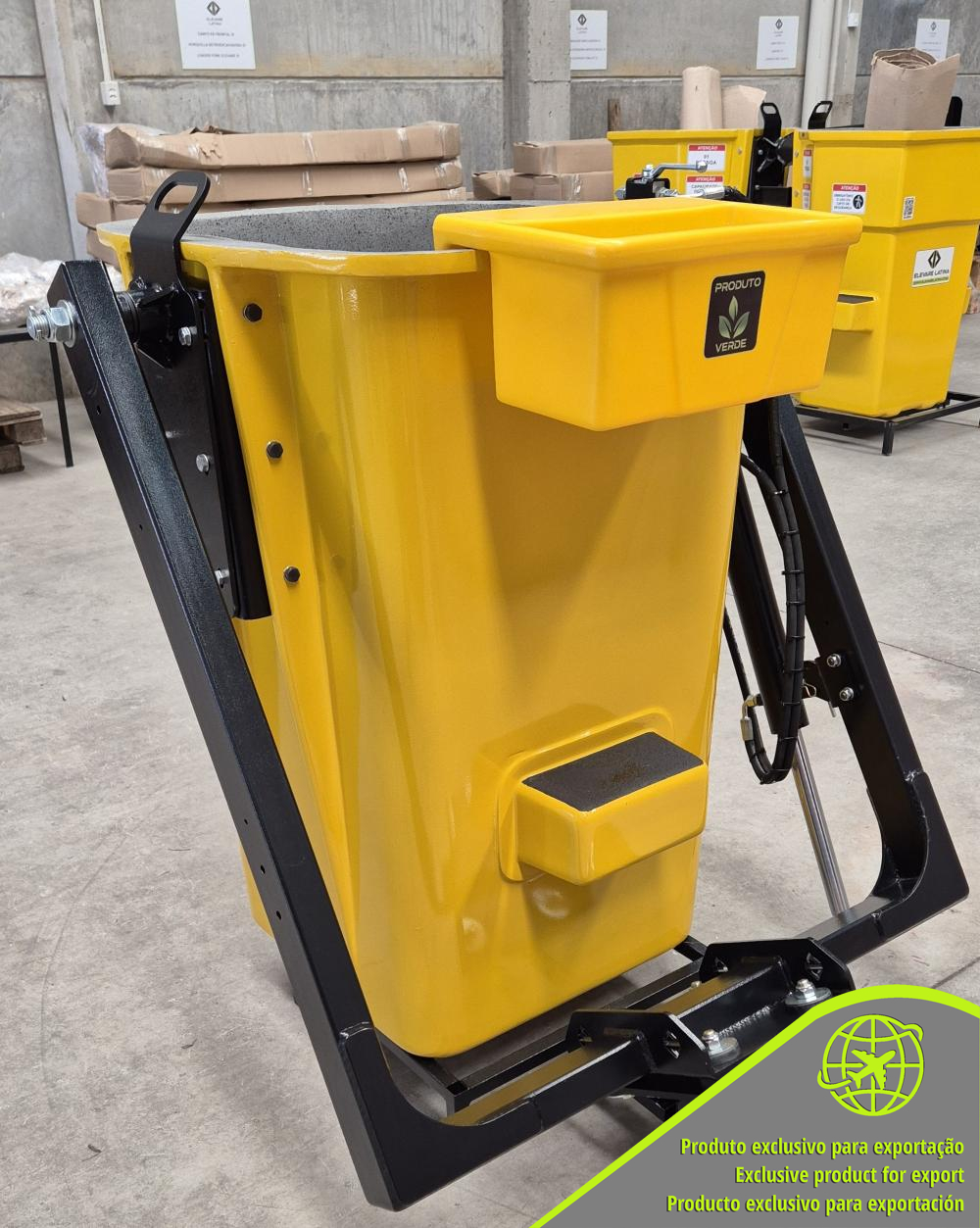 CESTO EM FIBRA CENTRAL