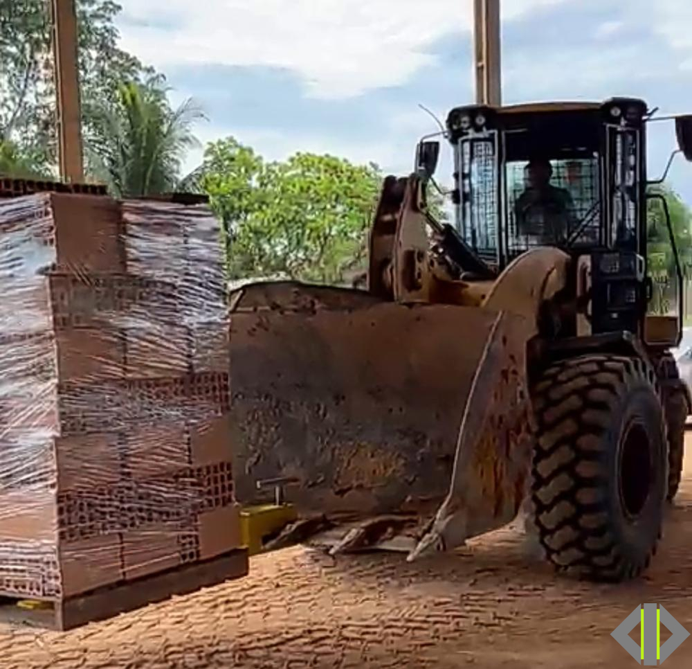 GARFO PARA RETRO ESCAVADEIRA  3t