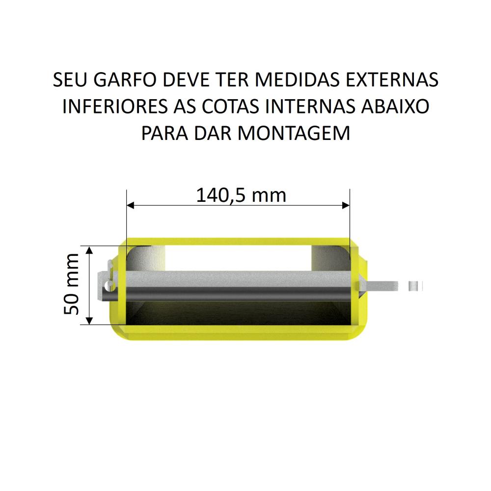 GARFO PROLONGADOR PARA EMPILHADEIRA